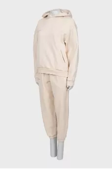 Beige tracksuit