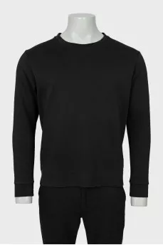 Men's black sweatshirt