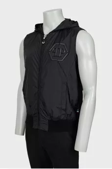 Men's vest with brand logo