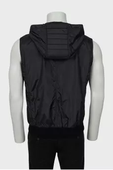 Men's vest with brand logo
