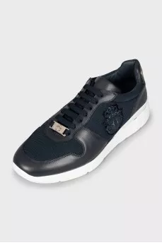 Men's sneakers with patch