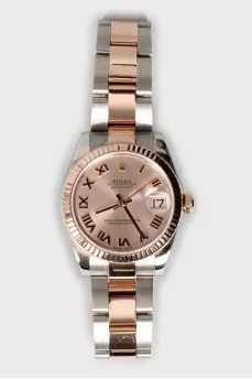 Часы Datejust 31 с розовым золотом