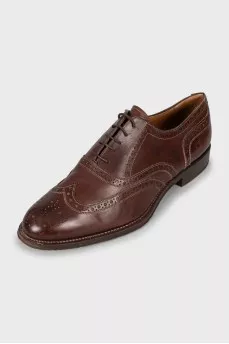 Men's brown brogues