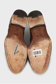 Men's brown brogues