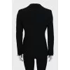 Black fitted jacket