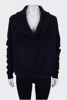 Wool crew neck sweater