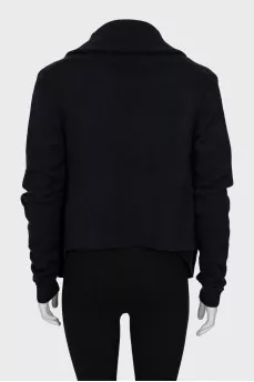 Wool crew neck sweater