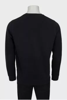 Men's black sweatshirt