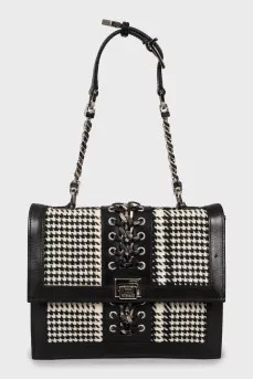 Mini bag black and white