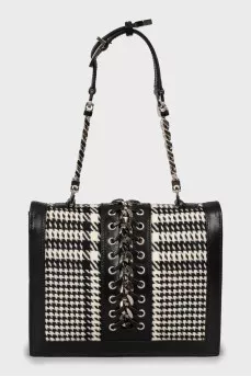 Mini bag black and white