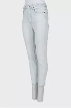 Light blue skinny jeans