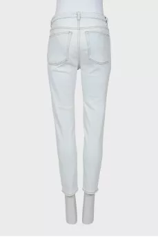 Light blue skinny jeans