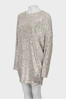 Slim sequin dress