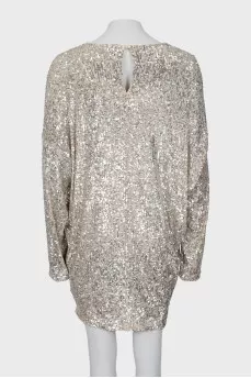 Slim sequin dress