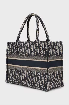 Tote bag with signature print