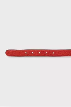 Embossed belt