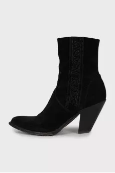 Suede Cossacks black