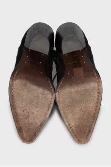 Suede Cossacks black