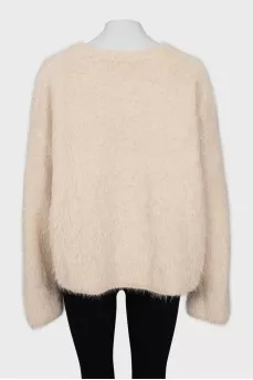 Alpaca oversized sweater