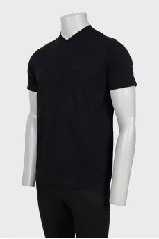 Men's black T-shirt