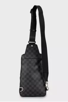 Мужская сумка Avenue Slingbag Damier Graphite Canvas