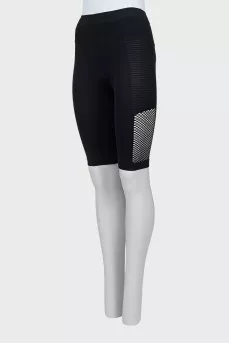 Perforated sports shorts