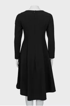 Black dress with long sleeves