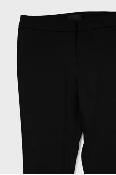 Slim fit trousers in wool