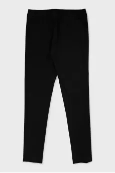 Slim fit trousers in wool
