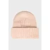 Men's hat with embroidered print