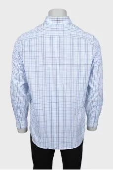 Men's plaid shirt with tag