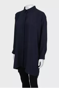 Blue shift dress