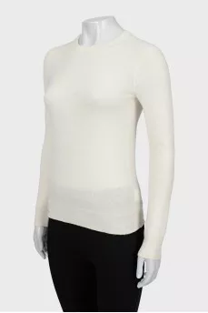 Beige cashmere jumper