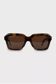 Wayfarer sunglasses in animal print