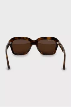 Wayfarer sunglasses in animal print