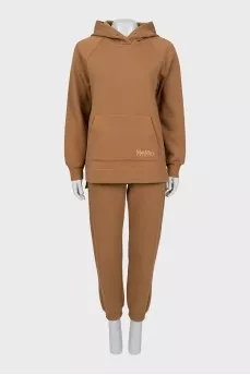 Tracksuit with sweatshirt and hoodie