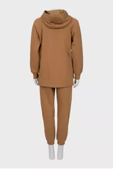 Tracksuit with sweatshirt and hoodie
