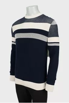 Men's striped jumper