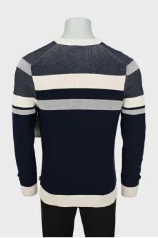Men's striped jumper