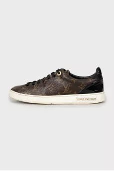 Frontrow sneakers in canvas and leather
