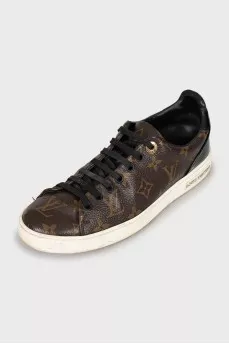 Frontrow sneakers in canvas and leather