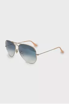 Mixed color aviator sunglasses