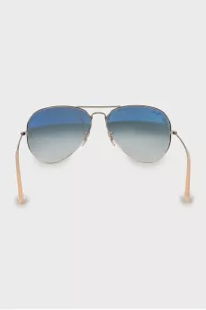 Mixed color aviator sunglasses