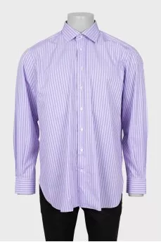 Men's striped shirt with tag
