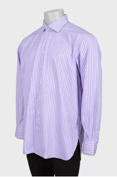 Men's striped shirt with tag