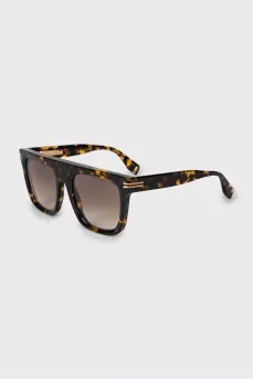 Printed browline sunglasses