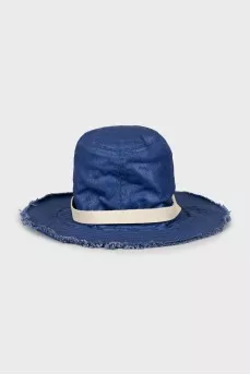 Panama made of linen and cotton