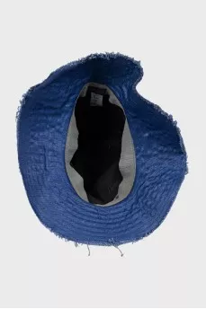 Panama made of linen and cotton