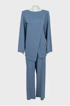Tunic and trouser suit