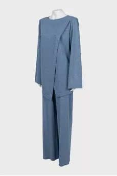 Tunic and trouser suit